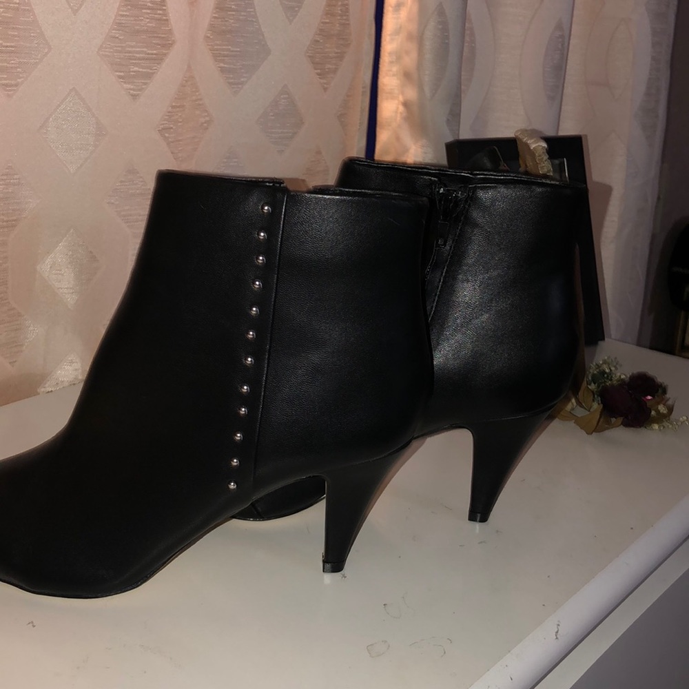 Black ankle boots
